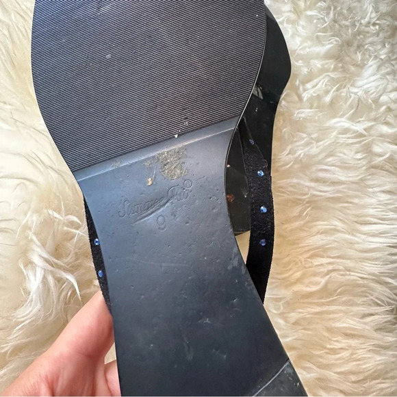 Y2K Sequin Butterfly Wedges - Picture 4 of 5